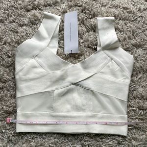 French connection crop top